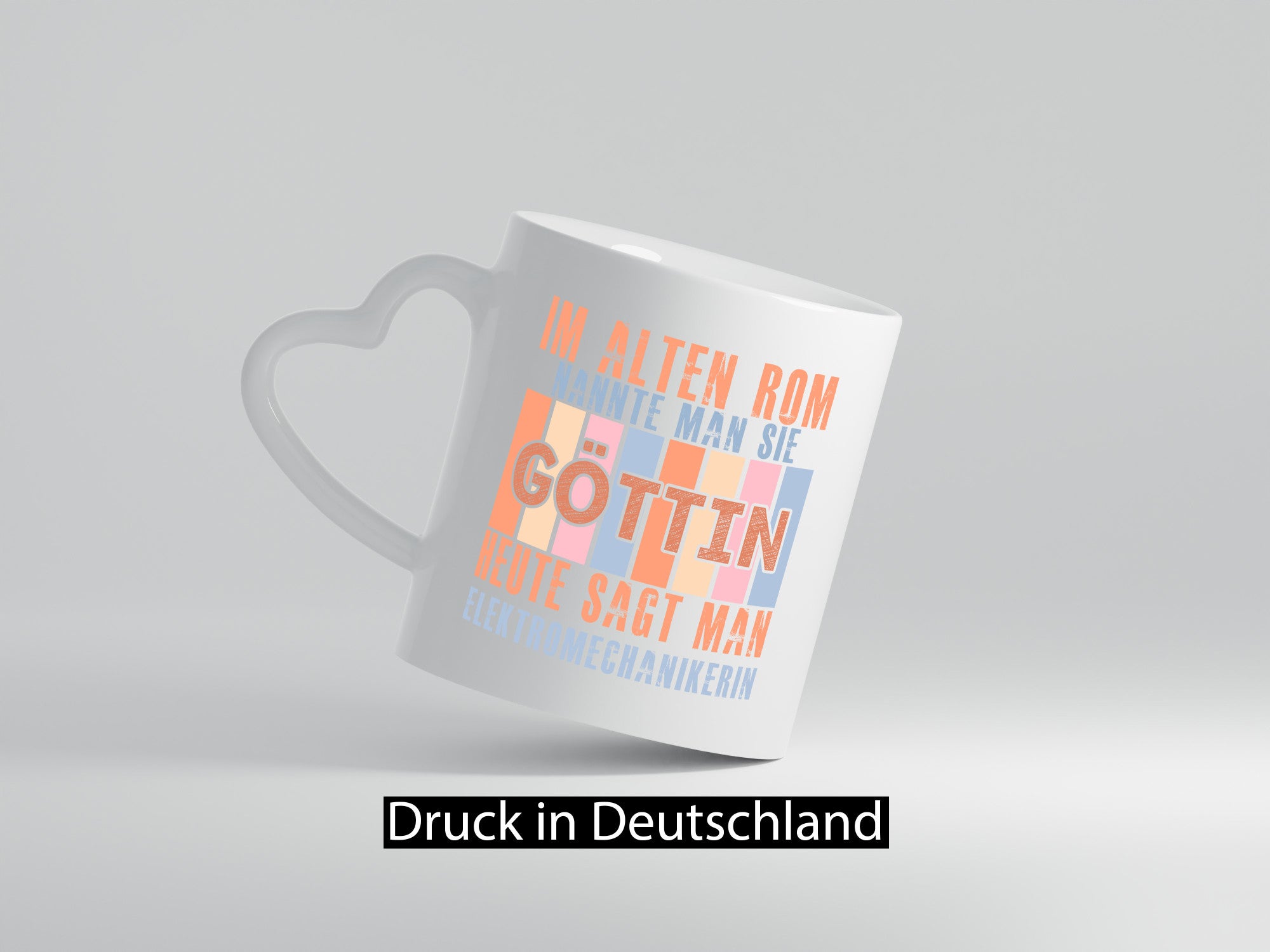 Heute sagt man: Elektromechanikerin | Mechanikerin Geschenkidee Humor Tasse