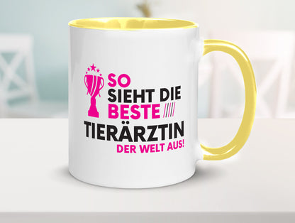 Die Weltbeste Tierärztin | Mediziner Tiermedizin lustiger Spruch Geschenk