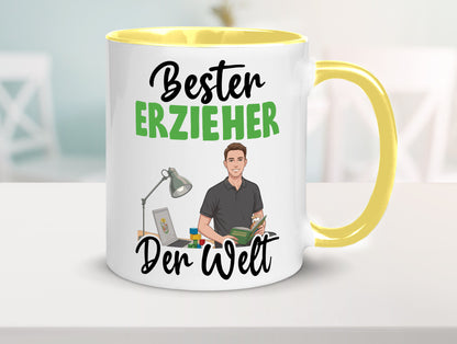 Bester Erzieher | Pädagoge Schule v2 Geschenk Humor Geschenkidee lustiger