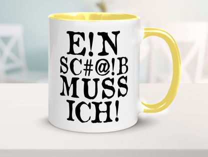 Einen Scheiß muss ich | Protest Teenager Humor lustiger Spruch Geschenk