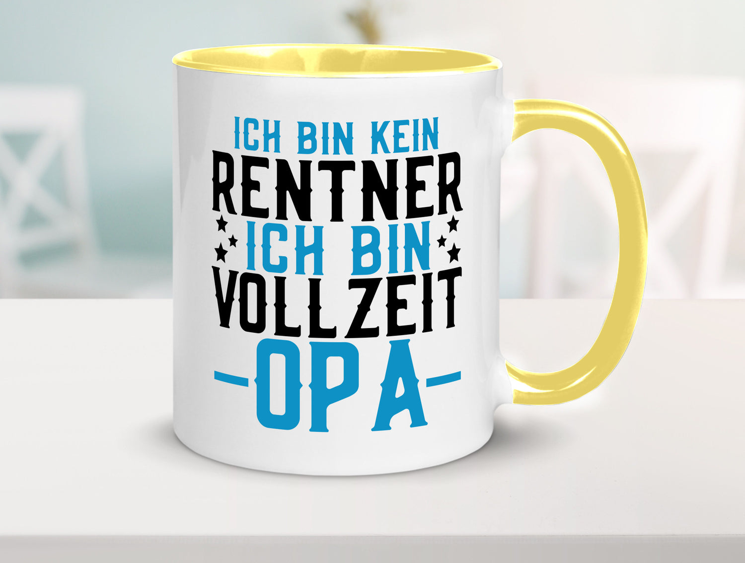 Rentner | Vollzeit Opa Pension Ruhestand Großvater lustiger Spruch Geschenk
