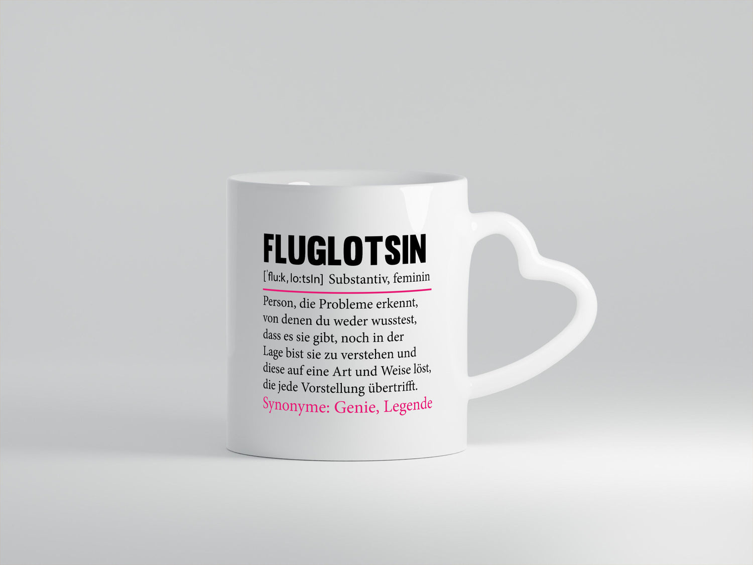 Fluglotsin | Flughafen Flugverkehr Spruch Humor Geschenkidee Tasse