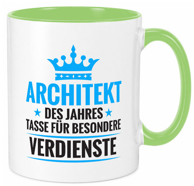 Besonderer Verdienst: Architekt | Architektur Büro Geschenkidee Arbeit Kollegen