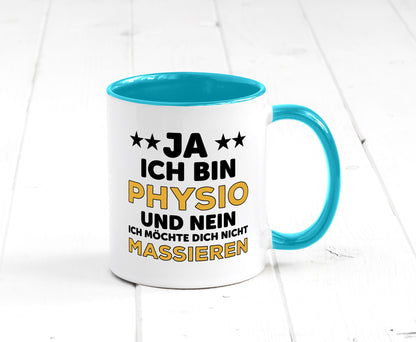 Ich bin Physio | lustige Spruch Tasse Physiotherapeut Geschenkidee Humor