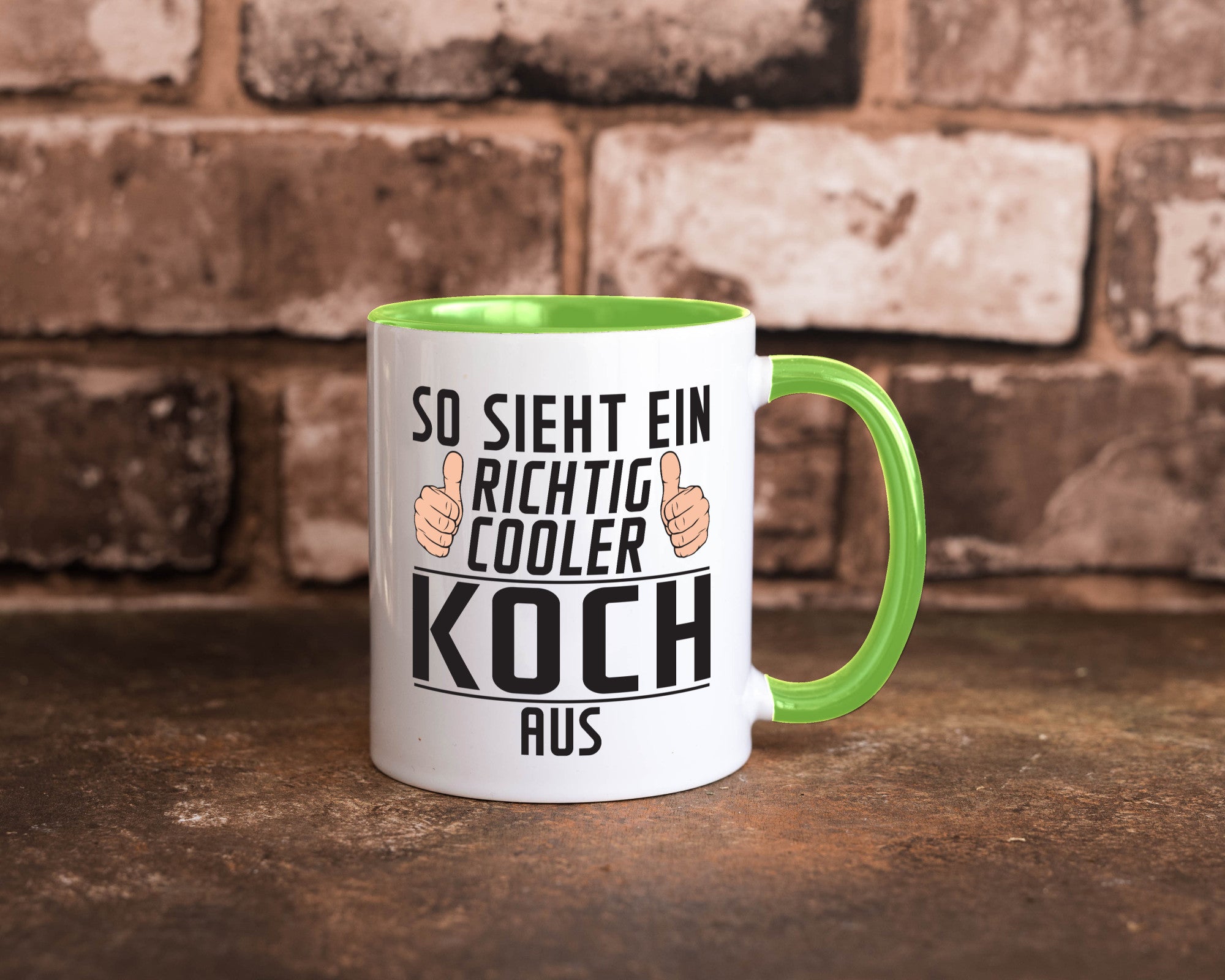 Richtig Cooler Koch | Chefkoch Humor Arbeit Kollegen Büro Geschenkidee Tasse