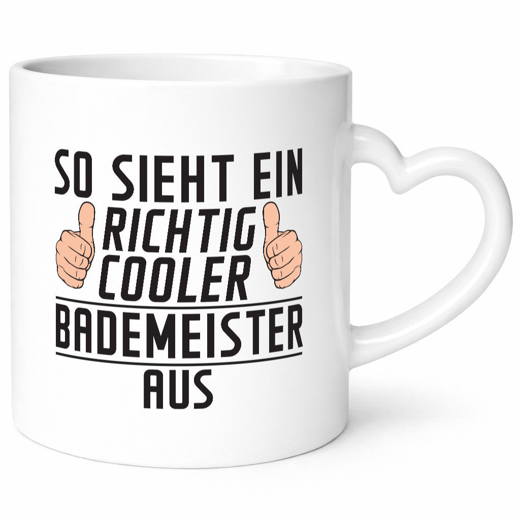 Richtig Cooler Bademeister | Rettungsschwimmer lustig Humor Geschenkidee