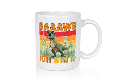 10. Geburtstag | 10 Jahre rarrrr ich bin Dinosaurier lustig Geschenkidee