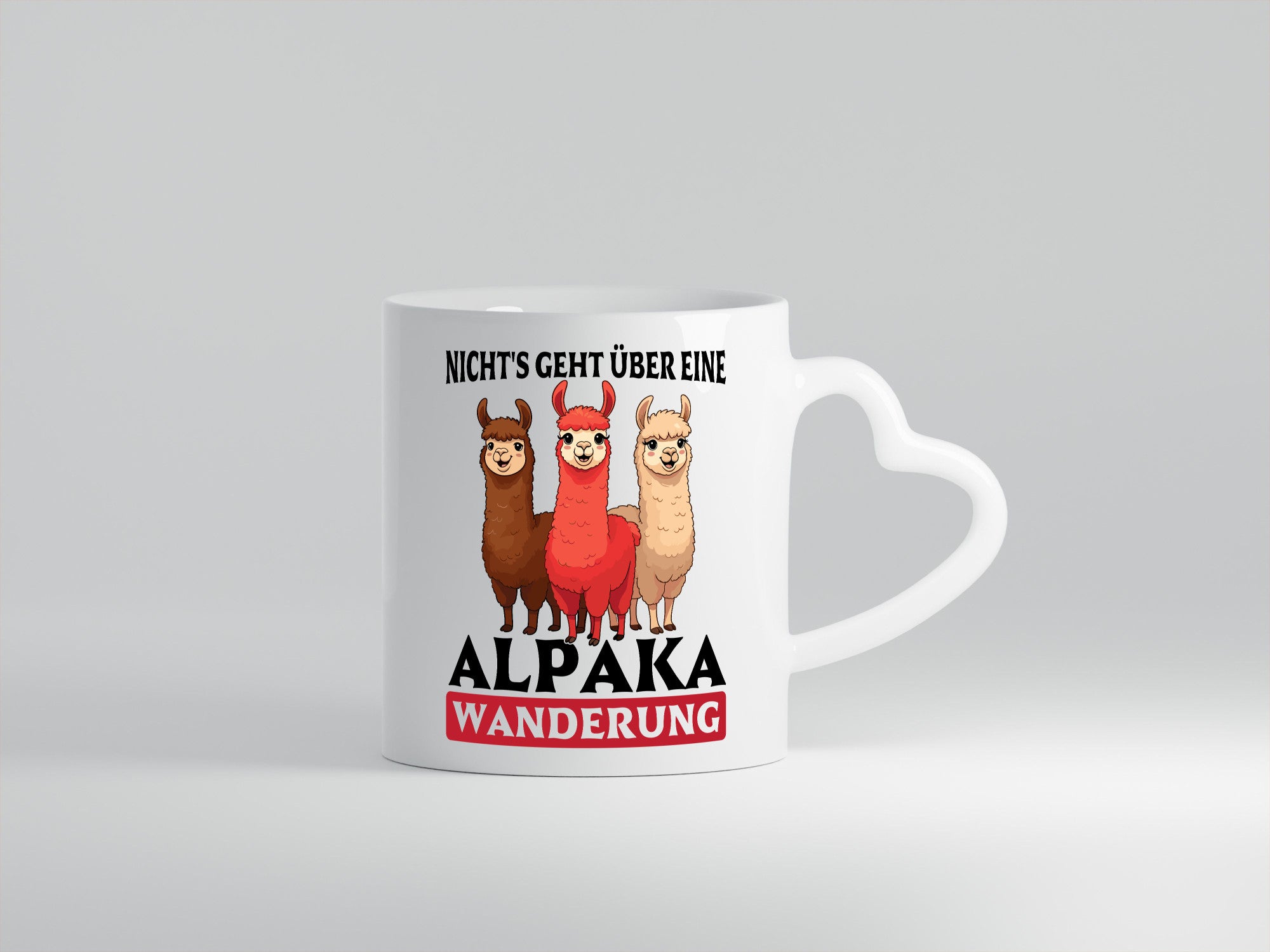 Nichts geht über eine Alpaka Wanderung | Lama Wandern lustig Humor Geschenkidee