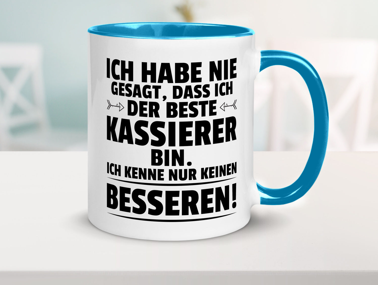 Der Beste Kassierer Geschenk Humor Geschenkidee lustiger Spruch Tasse