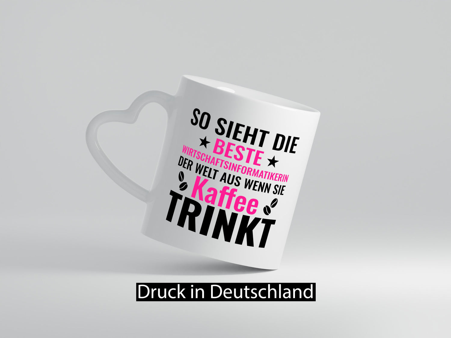 Kaffee trinkt: Wirtschaftsinformatikerin | Informatikin lustiger Spruch