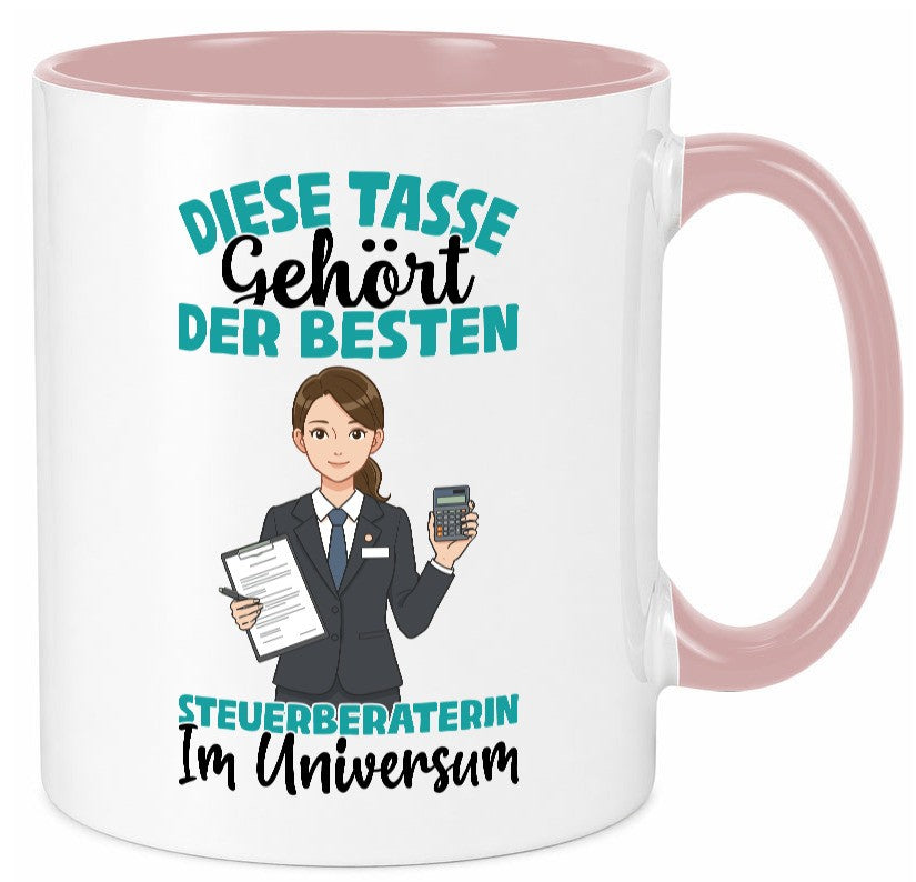 Im Universum: Steuerberaterin | Steuer Beratung Geschenkidee Humor Tasse
