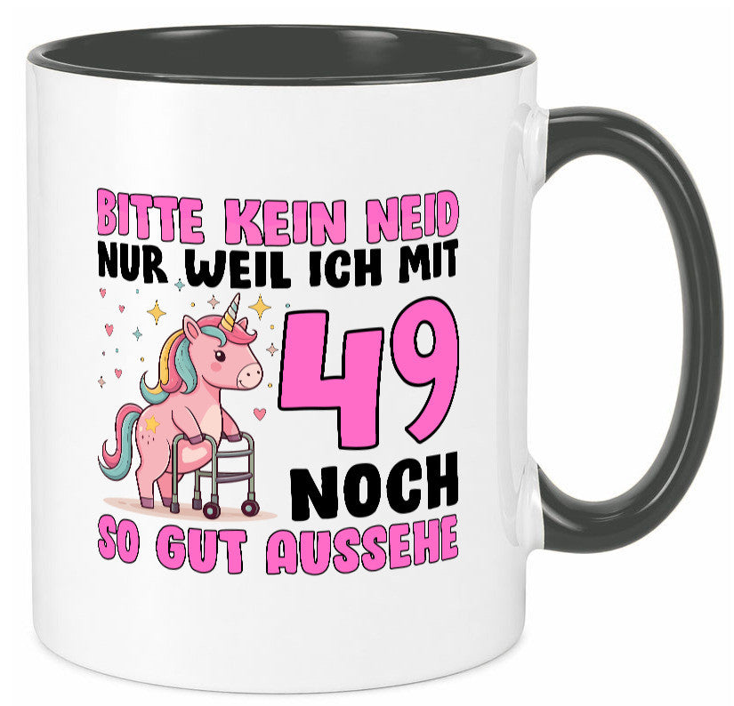 49. Geburtstag | 49 Jahre Mit noch so gut aussehen lustiger Spruch Geschenk