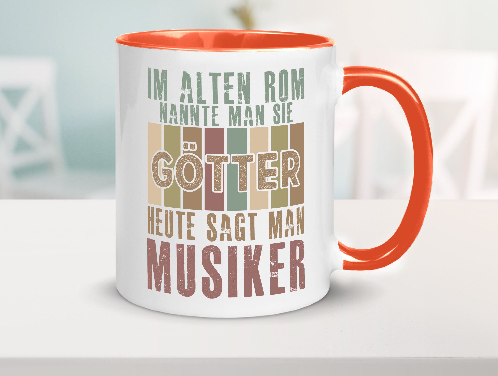 Heute sagt man: Musiker | Musik Musikant Humor Geschenkidee Tasse