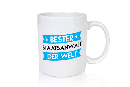 Bester Staatsanwalt | Anwalt Jurist lustig Humor Geschenkidee Geschenk Tasse