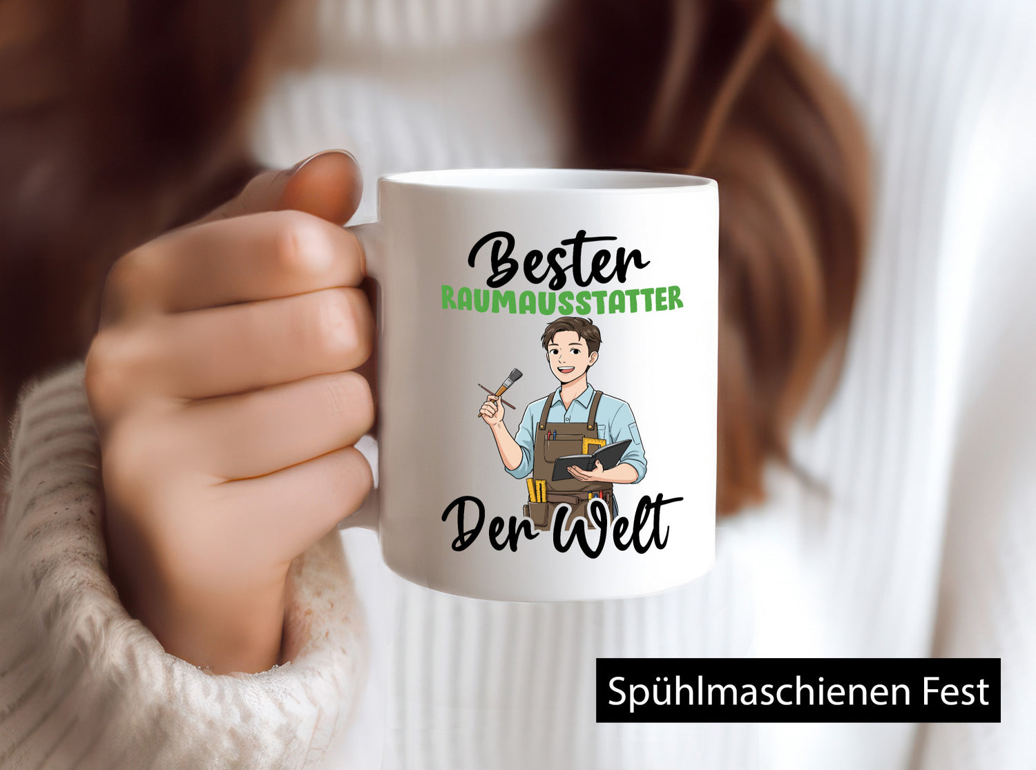 Bester Raumausstatter | Wohn Ausstatter v2 lustig Humor Geschenkidee Geschenk