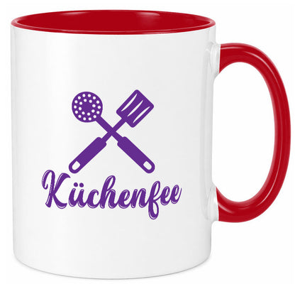 Küchenfee | Mama kocht am besten Muttertag Geschenkidee Familie Humor Tasse