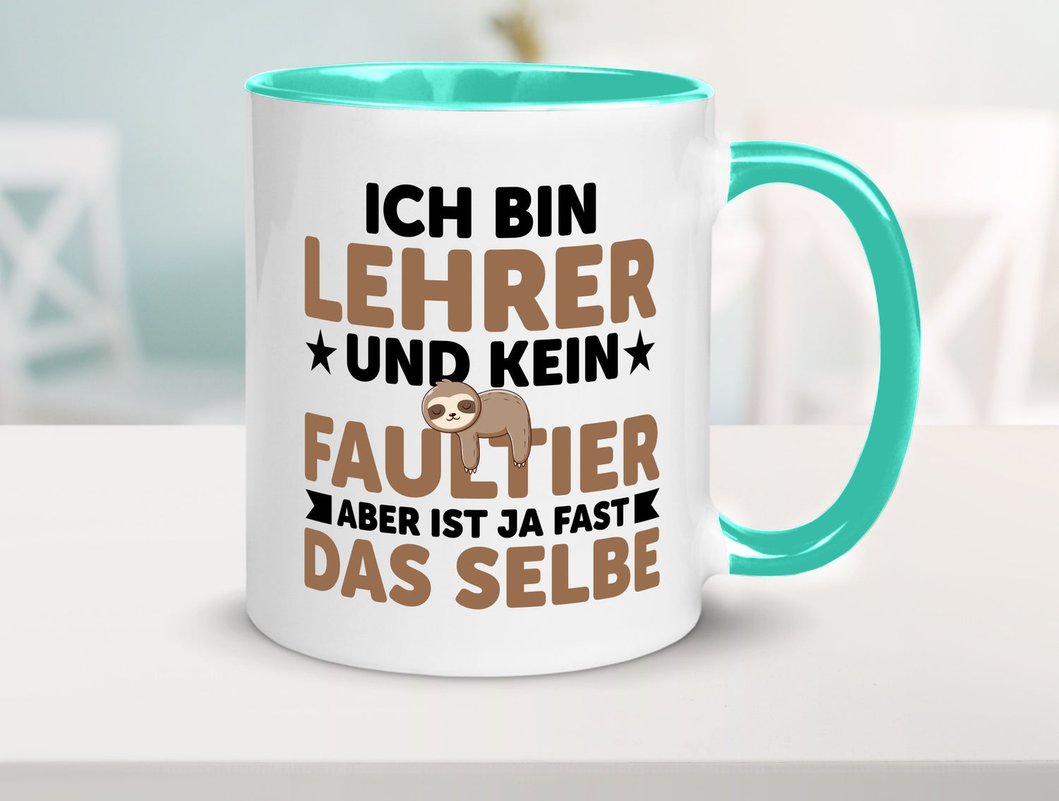 Ich bin kein Faultier: Lehrer | Schule Beruf Schüler Humor Arbeit Kollegen Büro