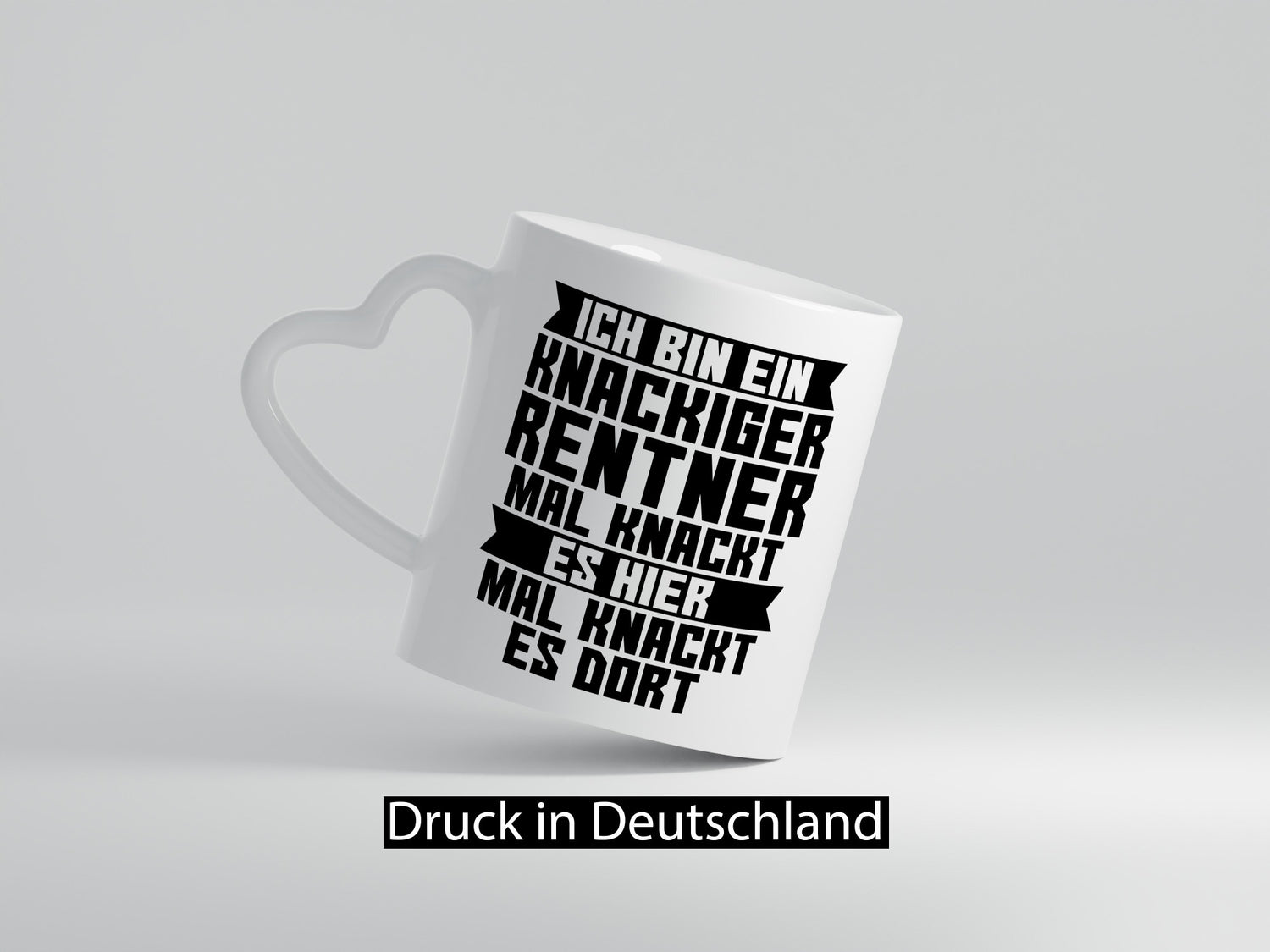 Ein knackiger Rentner | Ruhestand Ruhegenuss lustig Jubiläum Geschenk Tasse