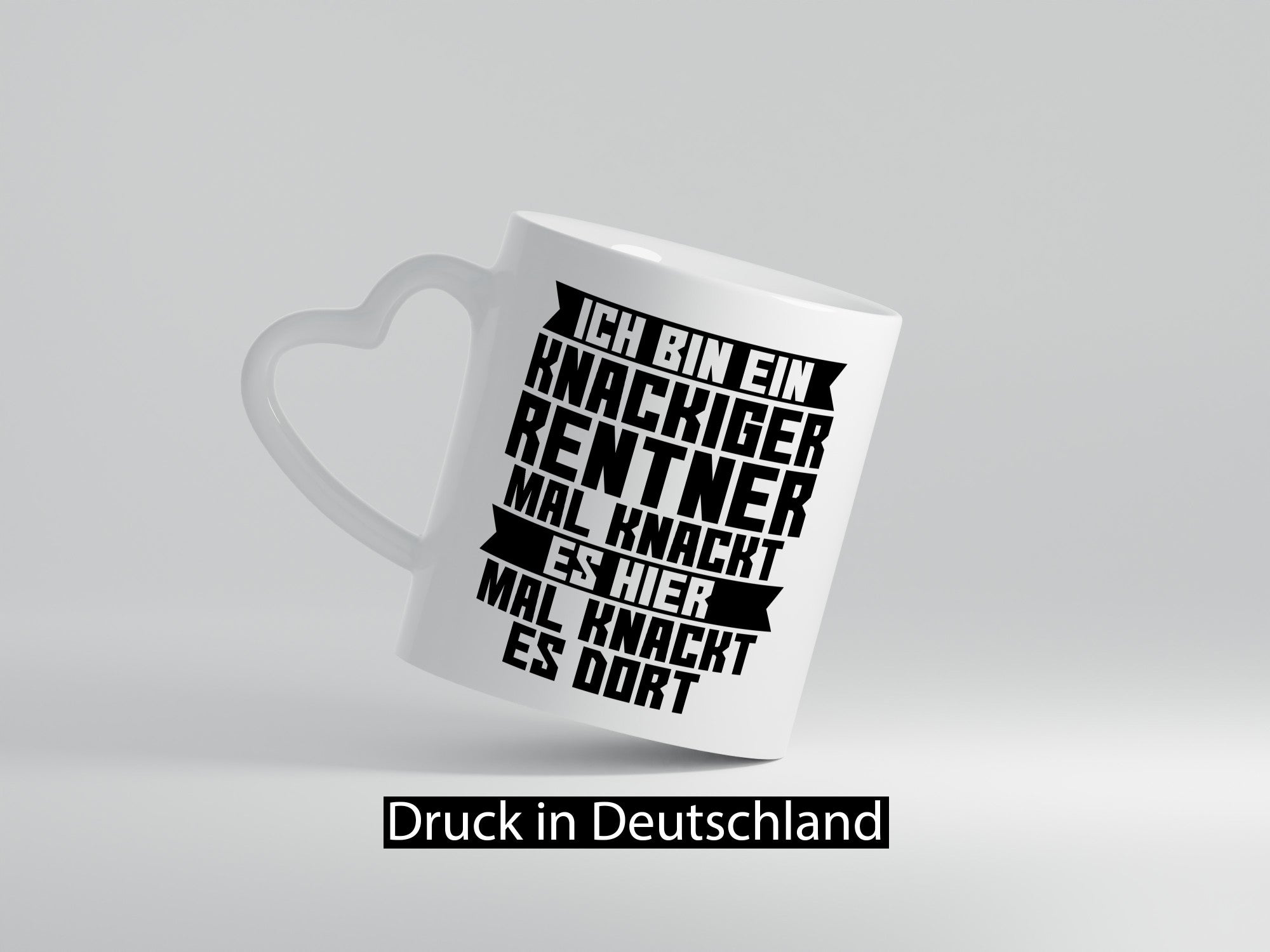 Ein knackiger Rentner | Ruhestand Ruhegenuss lustig Jubiläum Geschenk Tasse