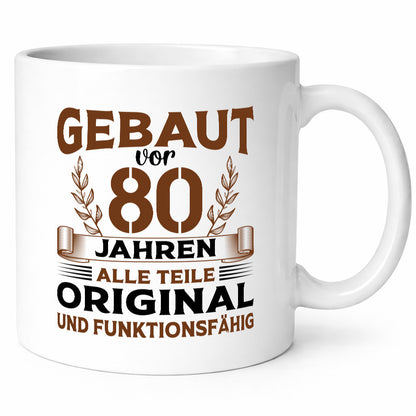 Gebaut vor 80 Jahren | Jähriger Geburtstag Orinal lustiger Spruch Geschenk