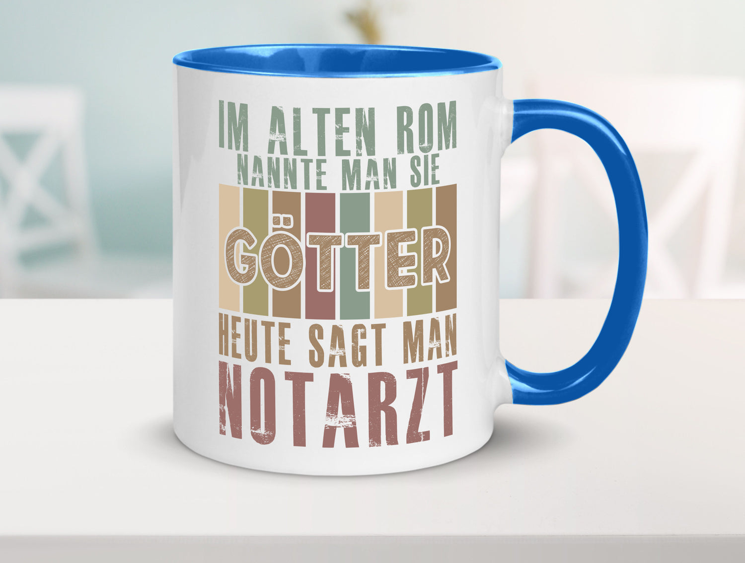 Heute sagt man: Notarzt | Arzt Humor Geschenkidee Tasse