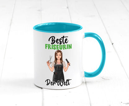 Beste Friseurin | Friseuse Frisuerin Geschenk Humor Geschenkidee lustiger