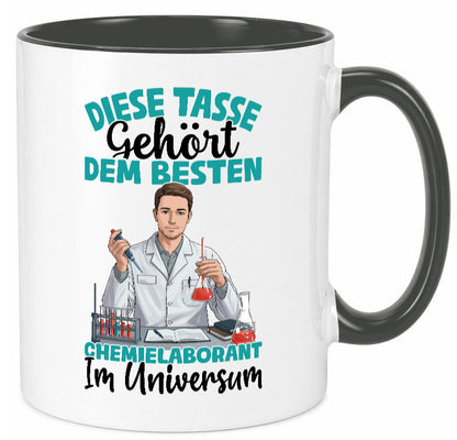 Im Universum: Chemielaborant | Laborant Chemie Humor Geschenkidee Tasse