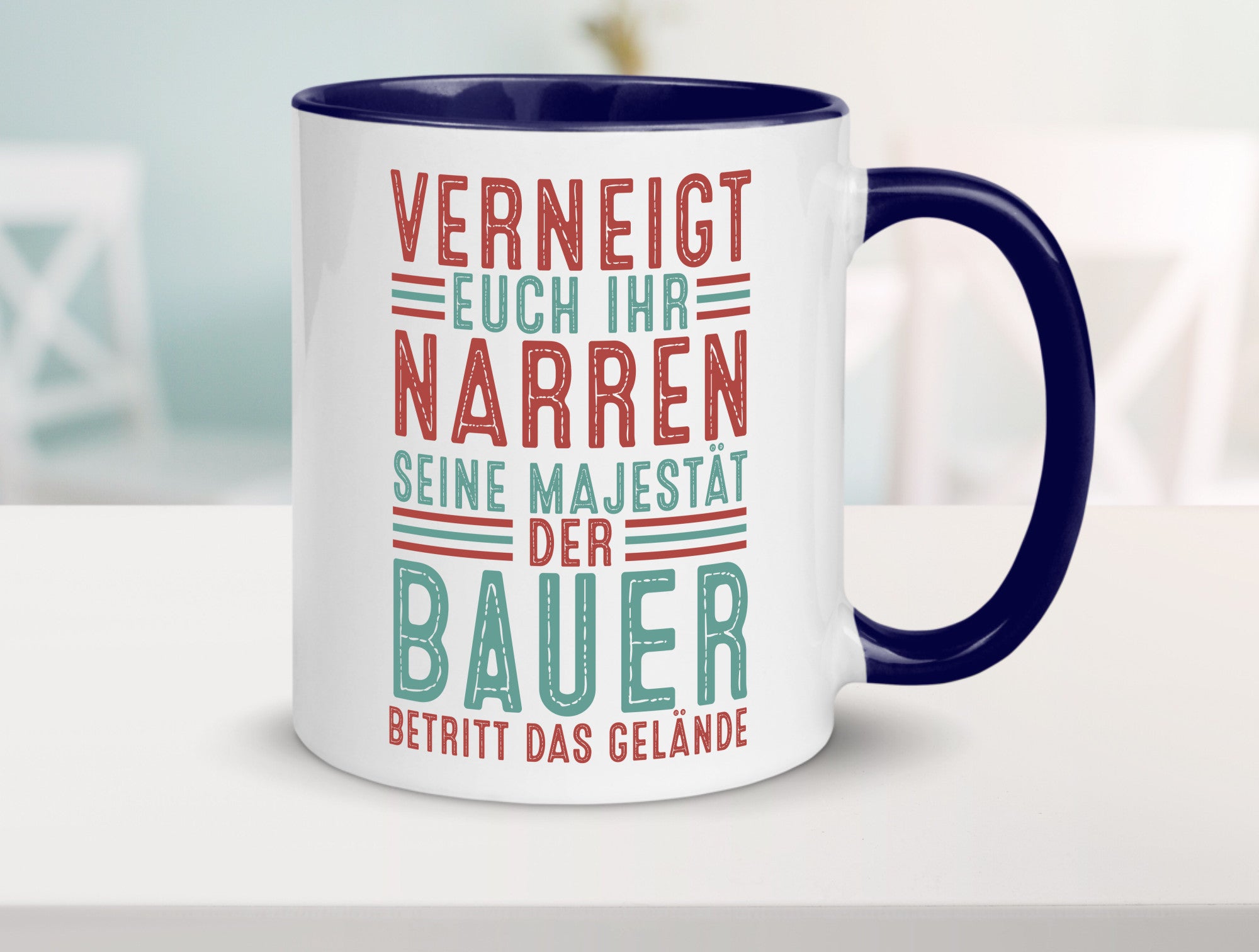 Verneigt euch: Bauer | Bauernhof Landwirtschaft v2 lustig Humor Geschenkidee