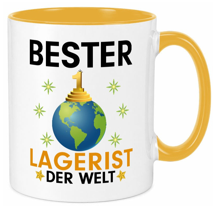 Welt Bester Lagerist | Lageristen Lager Arbeiter Geschenk Arbeit Kollegen Büro Tasse