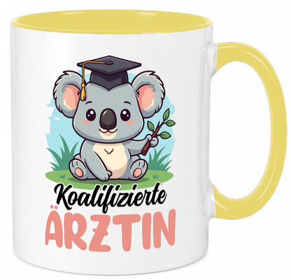 Koalifizierte Ärztin | Medizin Doktorin Fachärztin Geschenkidee Humor Tasse