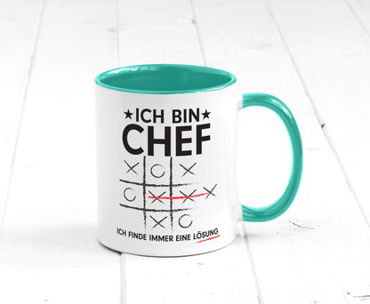 Lösung finden: Chef | Führungskraft Vorgesetzter v2 lustiger Spruch Geschenk