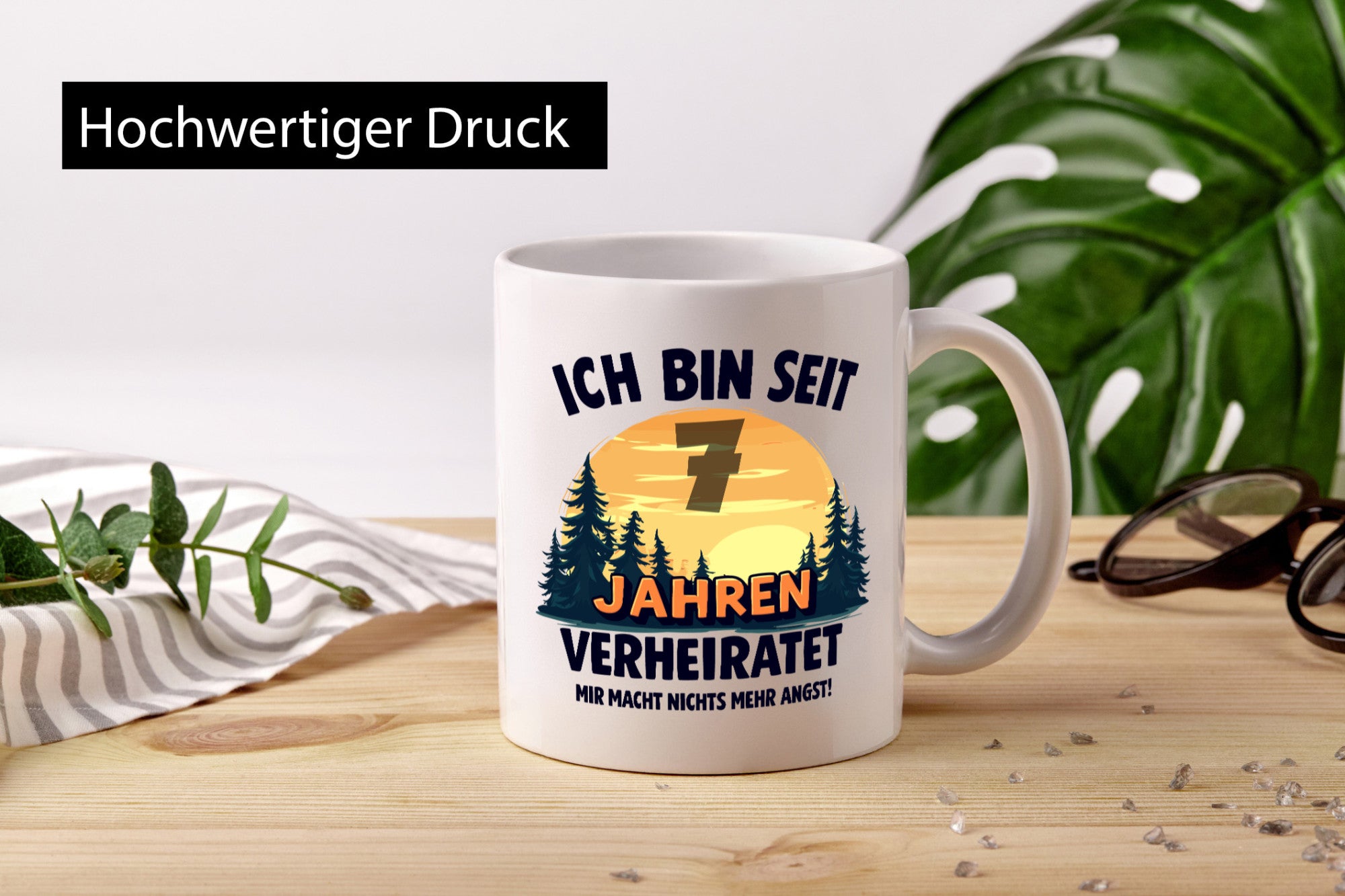 Ich bin Verheiratet | 7. Hochzeitstag Ehepaar lustig Humor Geschenkidee