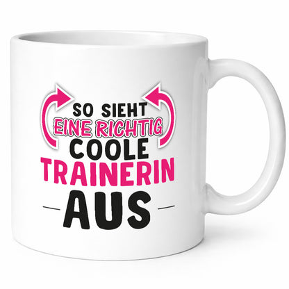 Coole Trainerin | Tasse Frauen Personal lustig Humor Geschenkidee Geschenk