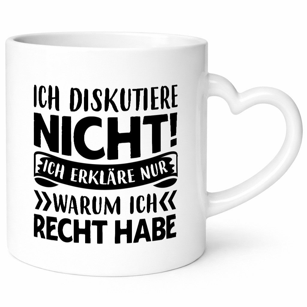 Ich Diskutiere nicht | habe immer Recht Diskusionen Humor Tierliebhaber