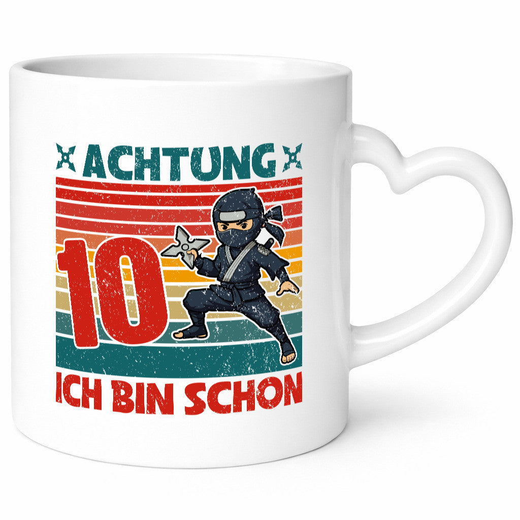 10. Geburtstag | 10 Jahre Ninja Kindergeburtstag lustig Geschenkidee Geschenk