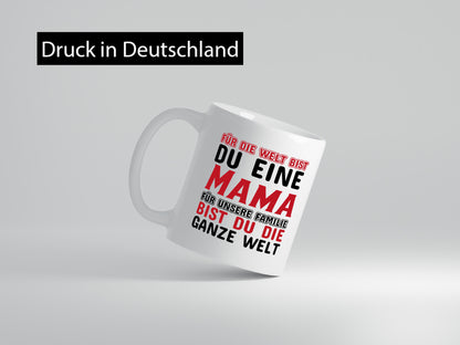 Beste mama der Welt lustiger Spruch Geschenk Familie Geschenkidee Tasse