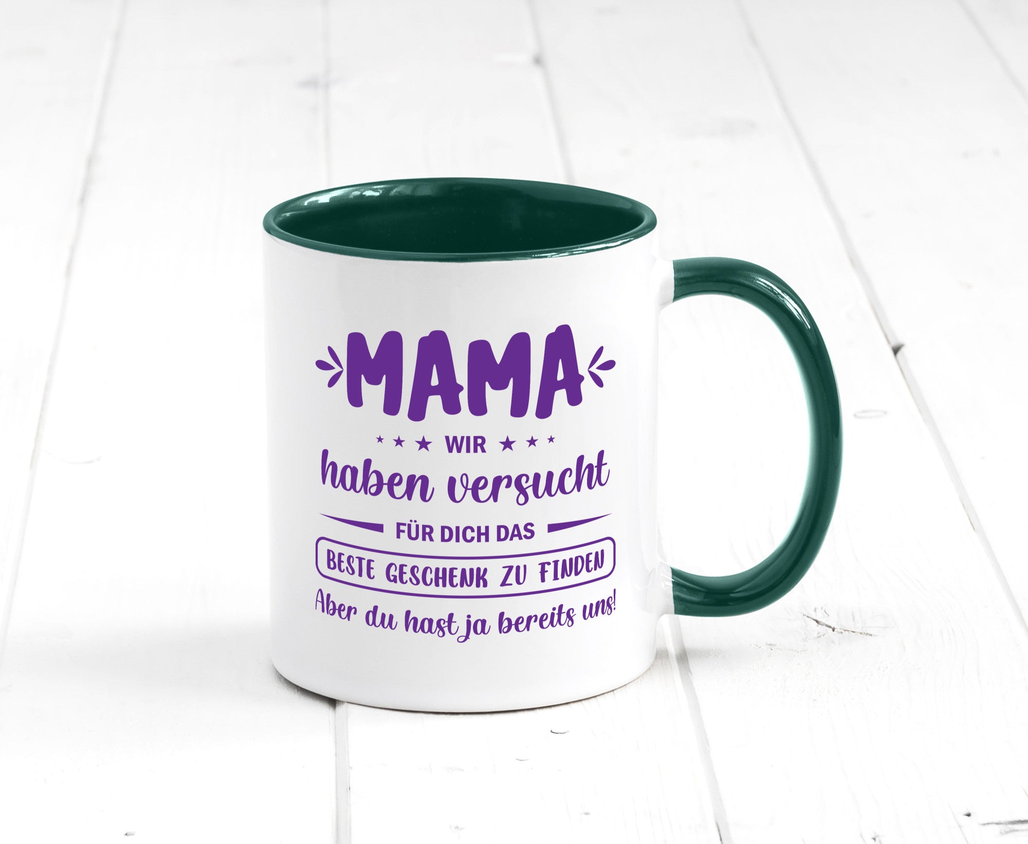 Perfekte geschenk | du hast ja bereits uns Muttertag lustiger Spruch Familie