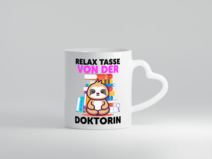 Relax Tasse: Doktorin | Doktorand Doktortitel lustig Humor Geschenkidee