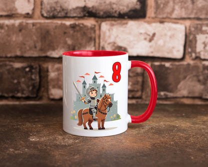 8. Geburtstag | 8 Jahre Ritter Junge Schloss Geschenk Geschenkidee lustiger