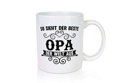 Der Beste Opa | Großvater Enkel Geschenkidee Familie Humor Tasse