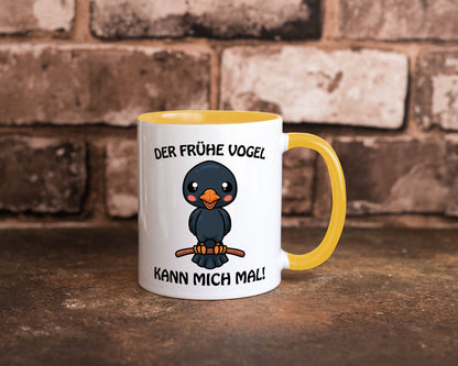 Der Frühe Vogel Humor Geschenkidee Tasse