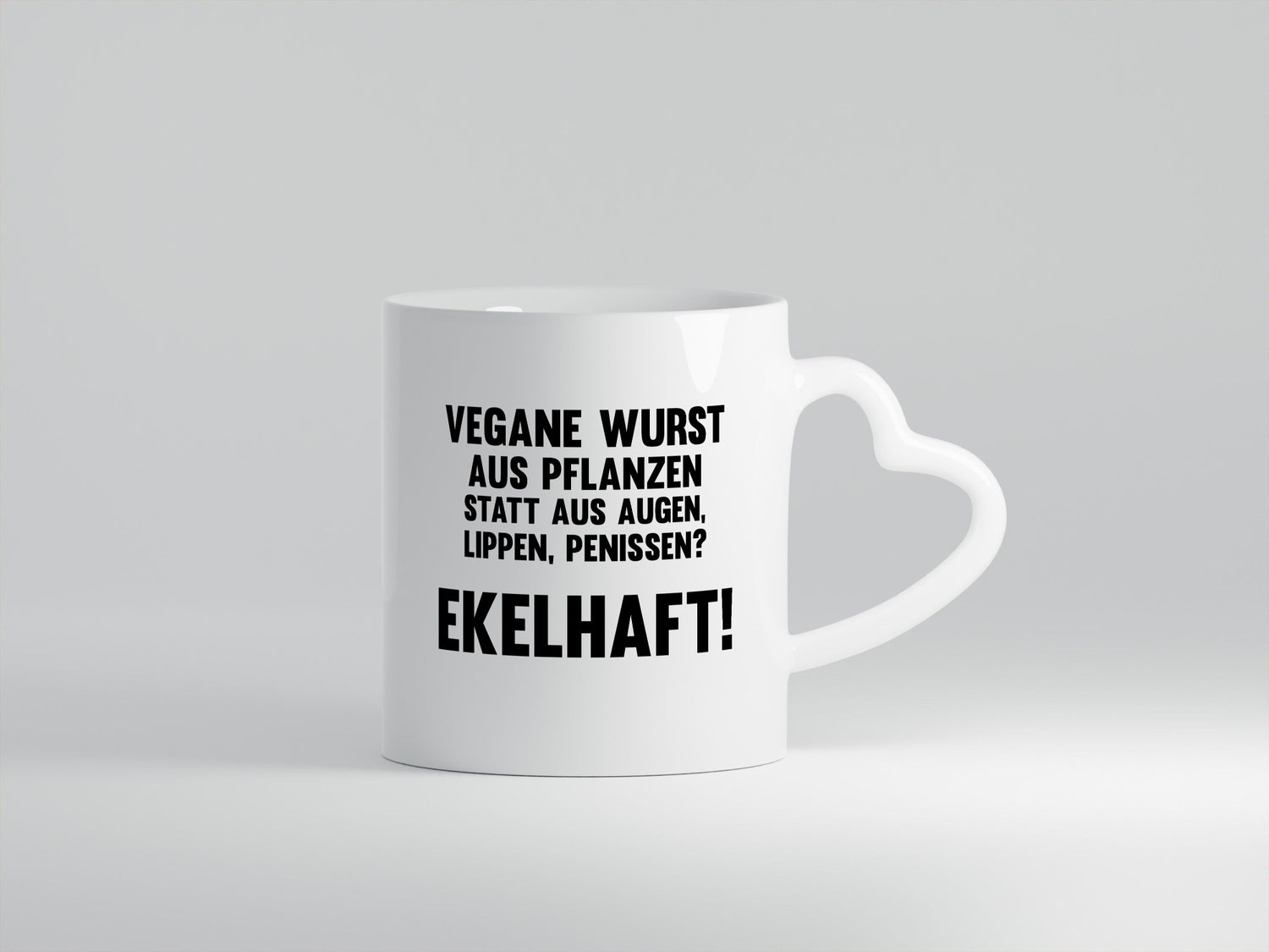 Vegane Wust | Veganer Ekelhaft lustiger Spruch Geschenk Humor Geschenkidee Tasse