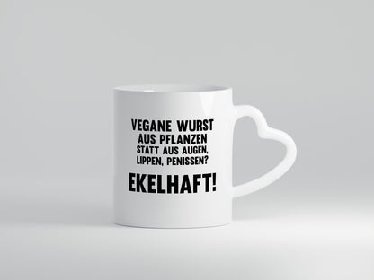 Vegane Wust | Veganer Ekelhaft lustiger Spruch Geschenk Humor Geschenkidee Tasse