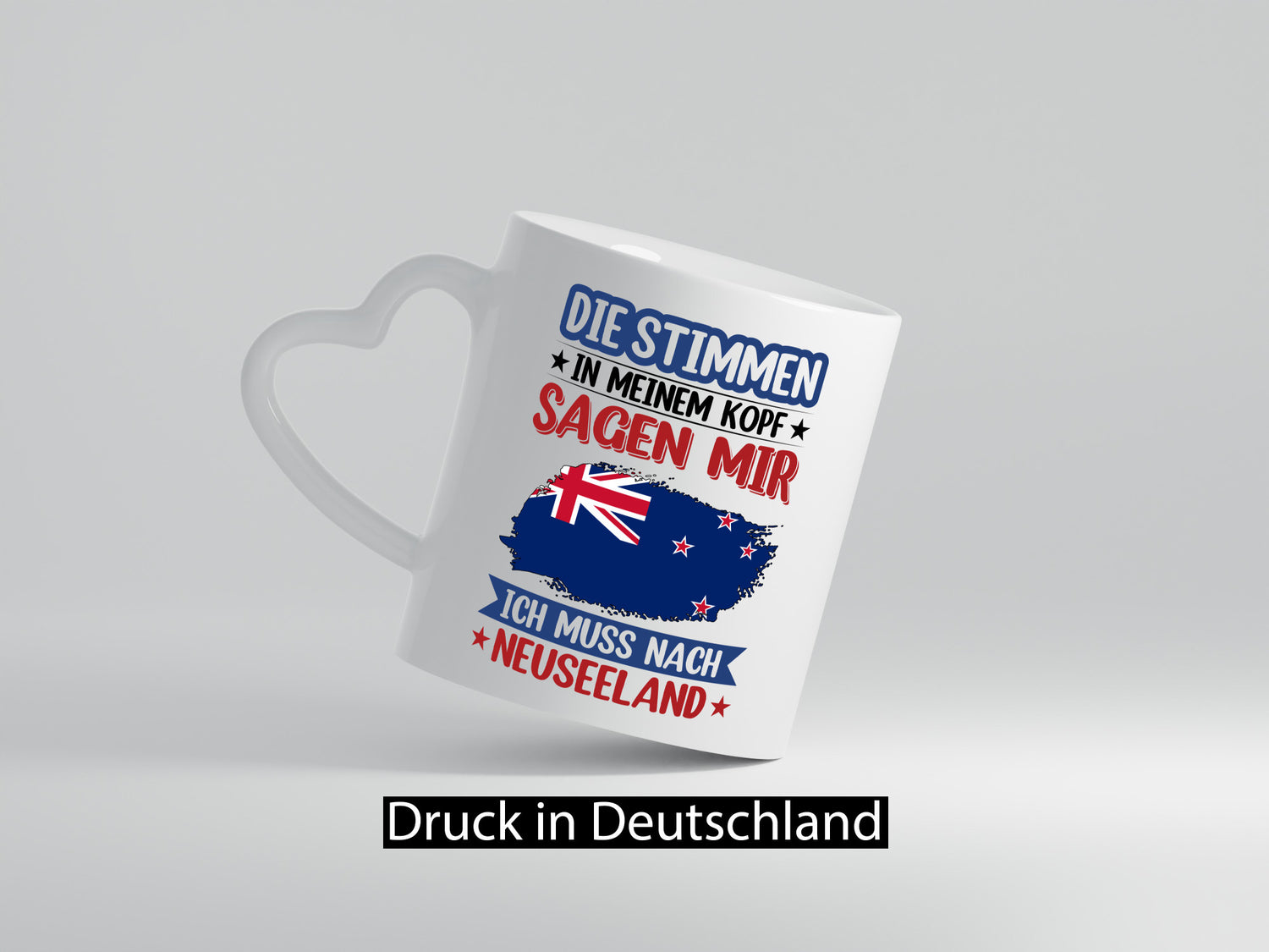 Neuseeland | Urlaub Stimmen in meinem Kopf Traumland lustig Humor Geschenkidee