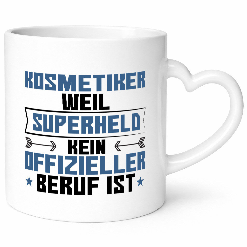 Superheld Kosmetiker | Kosmetik Stylist Visagist Geschenkidee Humor Tasse