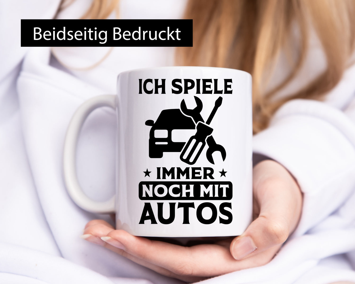 Ich spiele immer noch mit Autos | Autoliebhaber Humor Geschenkidee Tasse