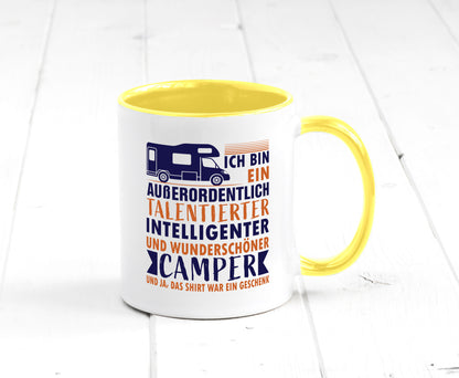 Talentierter | Intelligenter Wunderschöner Camper lustiger Spruch Geschenk