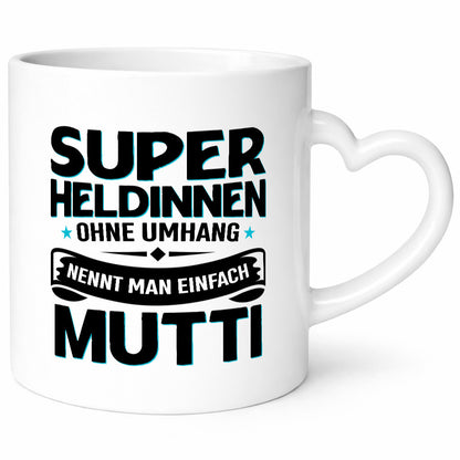 Superheldin ohne Umhang nennt man Mutti | Muttertag Geschenk Familie