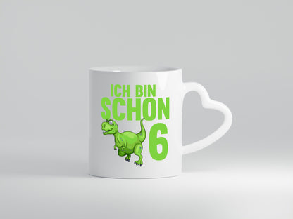 6. Geburtstag | 6 Jahre Dino Dinosaurier lustiger Spruch Geschenk Geschenkidee