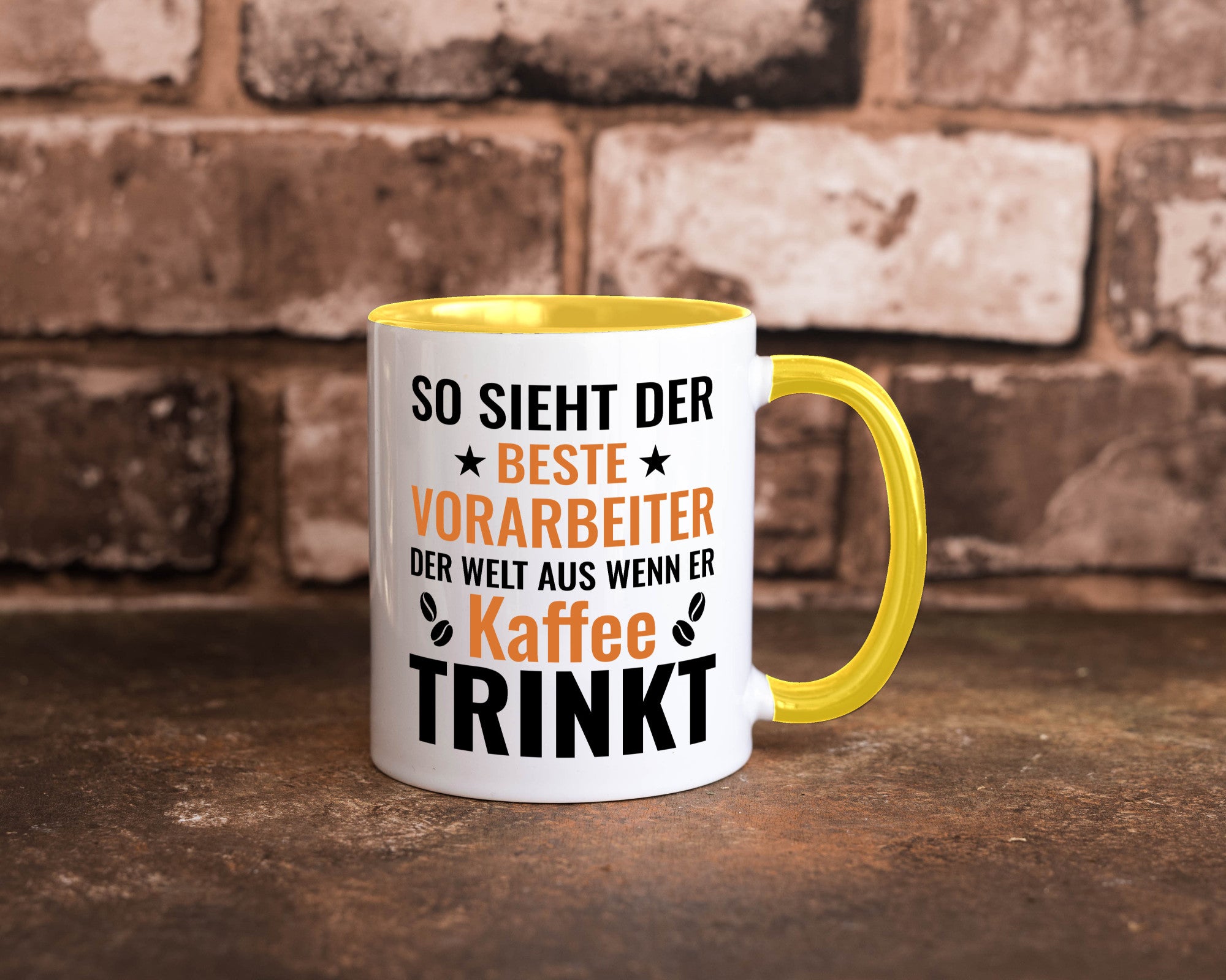 Kaffee trinkt: Vorarbeiter | Kollege Teamleiter Geschenk Arbeit Kollegen Büro